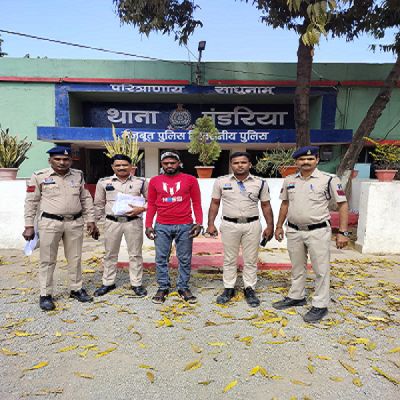 सोनू डाहिरे ऊर्फ हीरालाल को पंडरिया पुलिस ने भेजा जेल