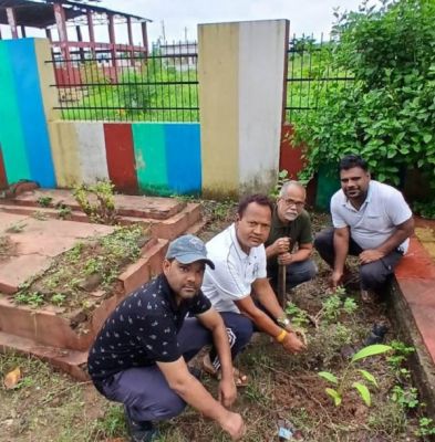 पर्यावरण संरक्षण का मॉडल बना सरजू बांधा मुक्तिधाम