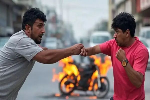 एक युवक ने दूसरे को चांटा मारा... पिटने वाले ने पीटने वाले के साथ कर दिया कांड, जानें क्या है पूरा मामला