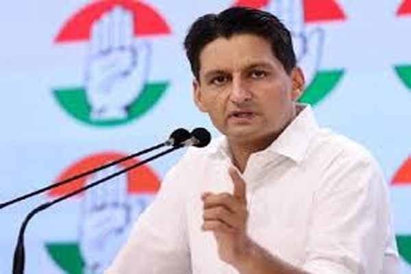 दीपेन्द्र हुड्डा ,सरकार से सरकार आतंकवाद को उसी की भाषा में जवाब देने की मांग की