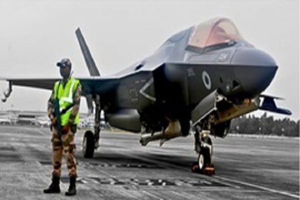 एफ-35बी: ब्रिटिश लड़ाकू विमान ने रखरखाव के बाद भरी वापसी की उड़ान