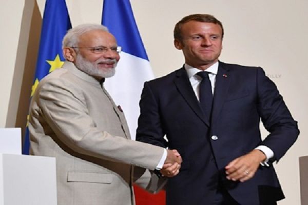प्रधानमंत्री नरेन्द्र मोदी को राष्ट्रपति मैक्रों का कॉल आया,