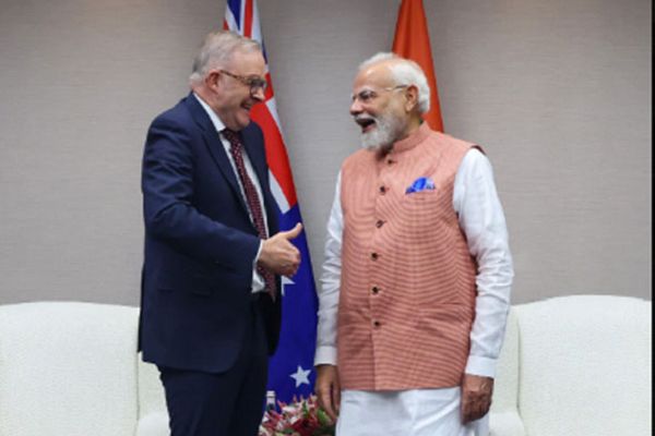 G20 में ऑस्ट्रेलियाई पीएम से मिले मोदी