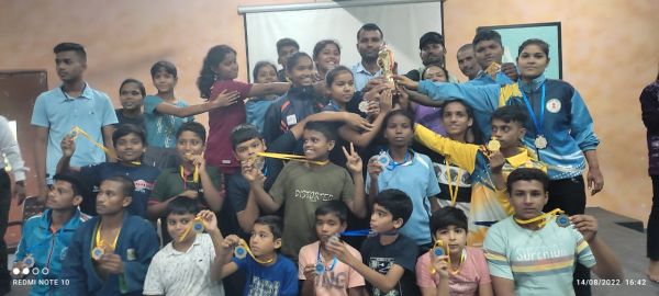 जिले को कुराश टीम ने जीते सर्वाधिक पदक