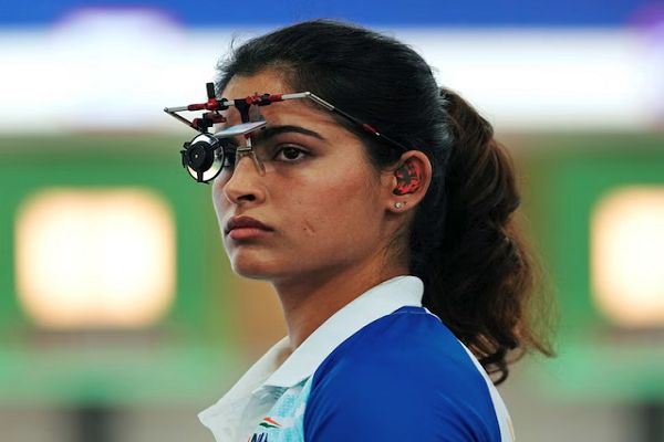 भारत की स्टार निशानेबाज मनु भाकर हैट्रिक से चूकीं